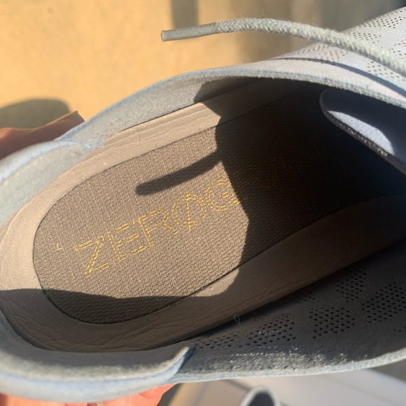 Cole Haan zero grand baby blue leather sneakers perforated size 10B - Picture 12 of 13